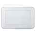 Rectangular Plastic Platter 9" x 14.25" | 1 ct - Zurchers