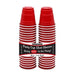Red Plastic Shot Glasses 2oz | 40ct - Zurchers