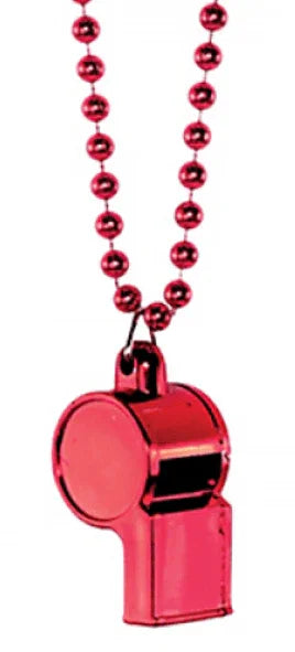 Red Whistle On Chain - Zurchers