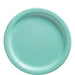 Robin's Egg Blue Lunch Paper Plates 8.5" | 20ct - Zurchers