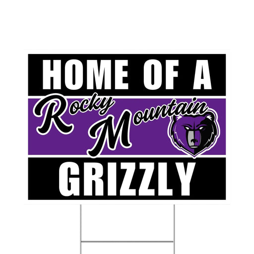 Rocky Mountain High School Spirit Yard Sign 24" x 18" | 1 ct - Zurchers
