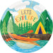 Outdoor Adventure Dessert Plates 7" | 8ct - Zurchers