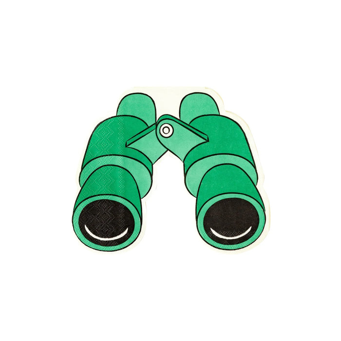 Safari Binoculars Shaped Napkins | 24 ct - Zurchers