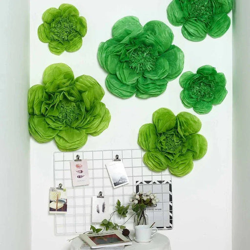 Scallop Shaped Tissue Flowers 2pcs | 1ct - Zurchers