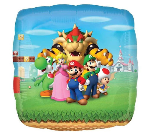 Super Mario Supershape Mylar Balloon 28" | 1ct - Zurchers