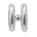 Air Filled Silver Mylar Letter Balloon, 16" | 1 ct - Zurchers