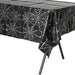 Silver Web Plastic Tablecloth | 1ct - Zurchers