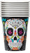 Skull Day of the Dead Paper Cups 9oz | 8 ct - Zurchers