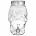 Skull Plastic Drink Dispenser, 1gal | 1 ct - Zurchers