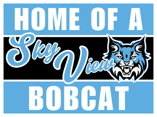 Sky View High School Spirit Yard Sign 24" x 18" | 1 ct - Zurchers