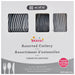 Silver Plastic Assorted Cutlery | 80 pcs - Zurchers