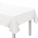 Spa Party Plastic Table Cover 54" x 96" | 1ct - Zurchers