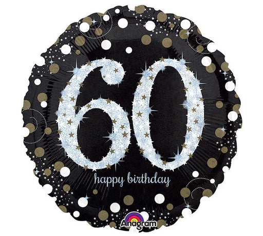 Sparkling 60 Mylar Balloon, 18'' | 1 ct - Zurchers