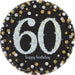 Sparkling Celebration 60th Birthday Paper Plates, 9'' | 8 ct - Zurchers