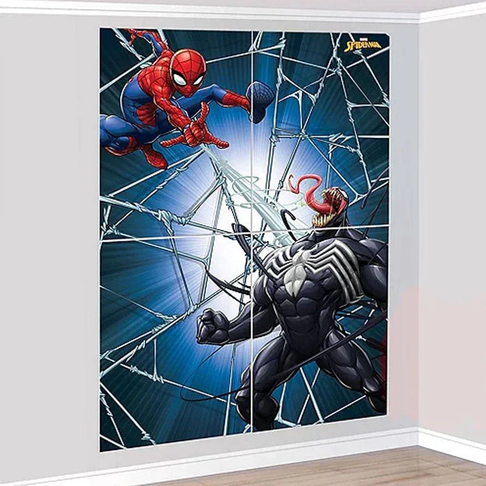 Spider - Man Webbed Wonder Scene Setter, 55.6in x 80.2in, | 1ct - Zurchers