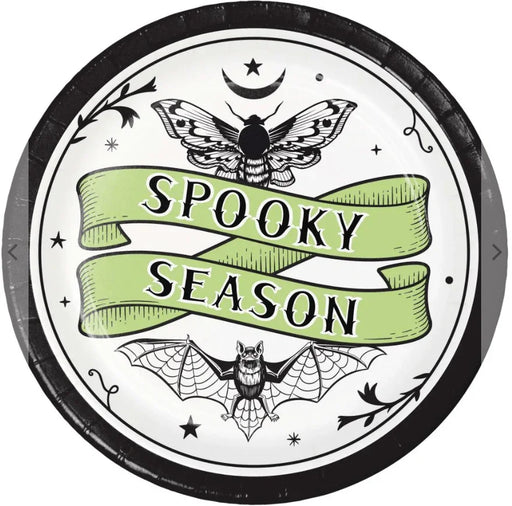 Spooky Season 6.75 inch Paper Luncheon Plate (8/Pkg) - Zurchers
