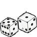 Feeling Lucky Dice Supershape Balloon 30"x22" | 1ct - Zurchers