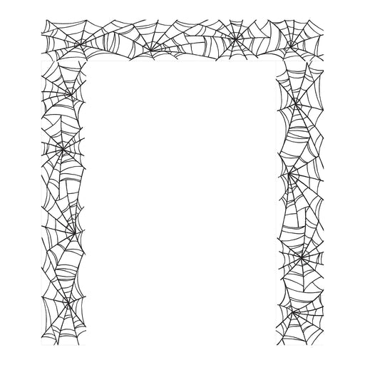 Halloween Spiderweb Scene Setter - Zurchers
