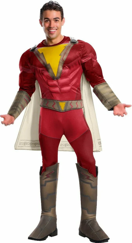 Shazam Deluxe Adult Costume Standard | 1 ct - Zurchers