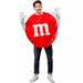 Halloween M&M's Red Adult Costume Standard | 1 ct - Zurchers