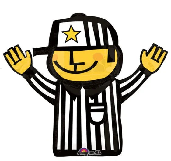 Referee Mylar Super Shape Balloon | 1ct - Zurchers