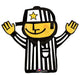 Referee Mylar Super Shape Balloon | 1ct - Zurchers