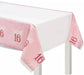 Sweet 16 Pink Table Cover | 1ct - Zurchers