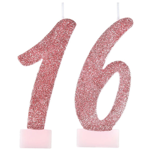 Sweet Sixteen Numeral Candles | 2 pcs - Zurchers