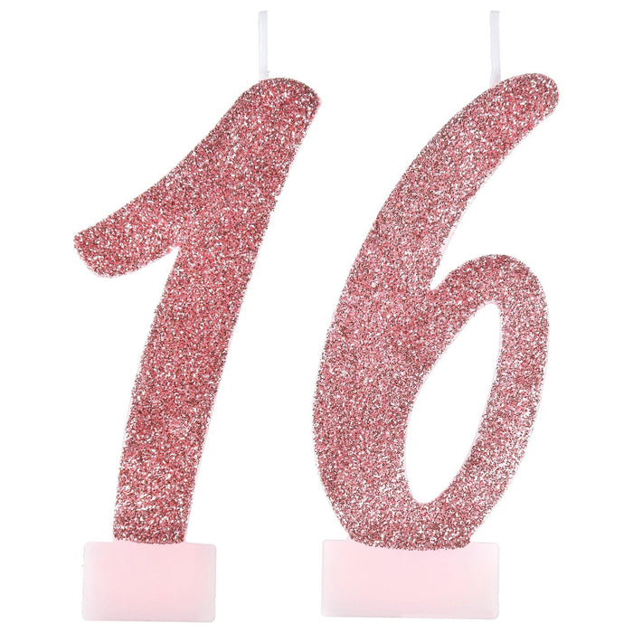 Sweet Sixteen Numeral Candles | 2 pcs - Zurchers