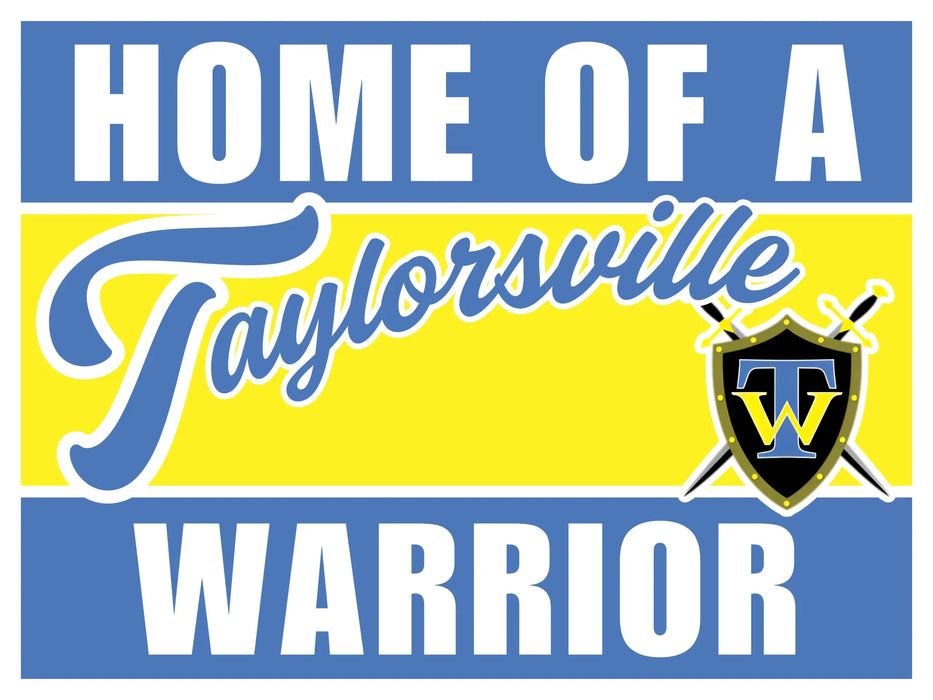 Taylorsville High School Spirit Yard Sign 24" x 18" | 1 ct - Zurchers