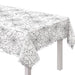 Halloween Spider Web Night Clear Plastic Table Cover | 1ct - Zurchers