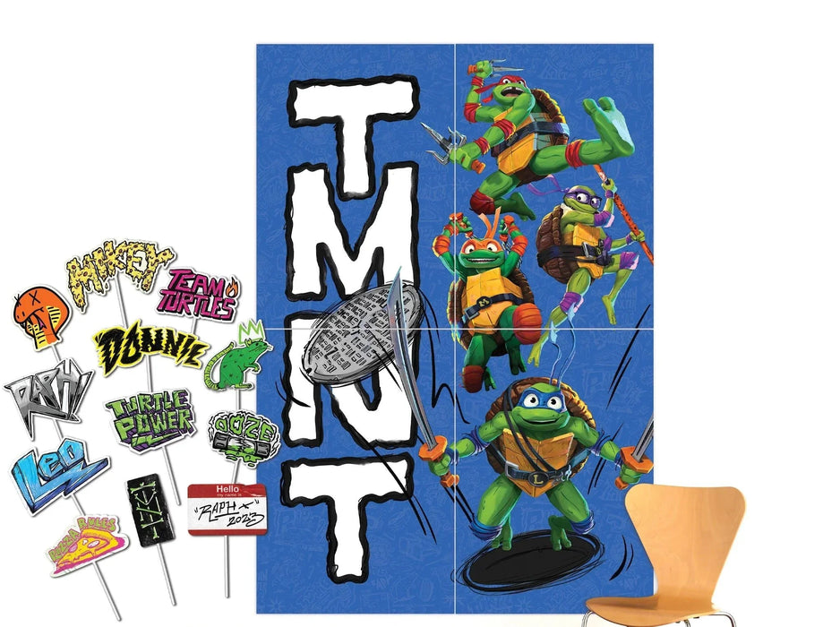 Teenage Mutant Ninja Turtles Mutant Mayhem Scene Setter With Props | 1 kit - Zurchers