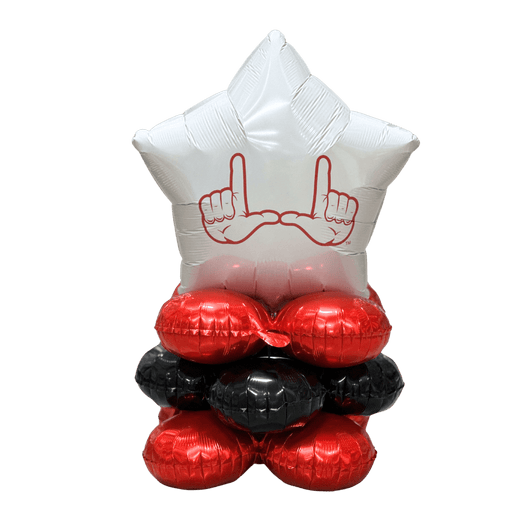Utah Utes "U" Hand Sign Air - Filled Mini Bouquet | 1 ct - Zurchers