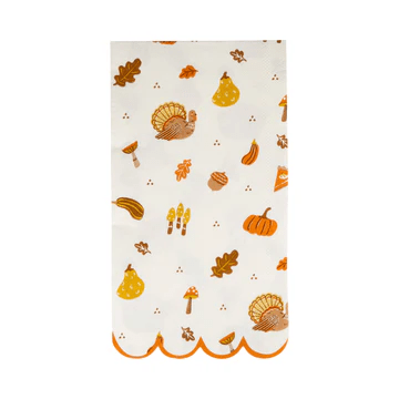 Thanksgiving Icons Dinner Napkin | 1ct - Zurchers