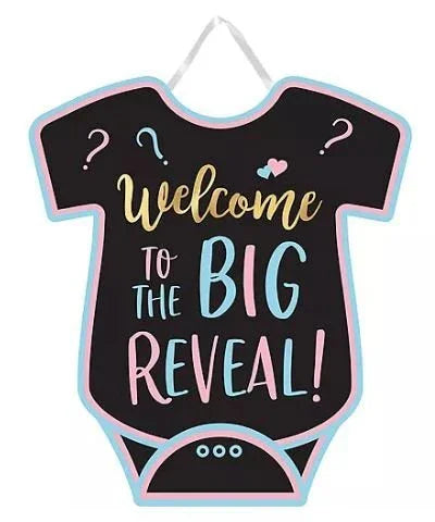 The Big Reveal Welcome Sign | 1ct - Zurchers