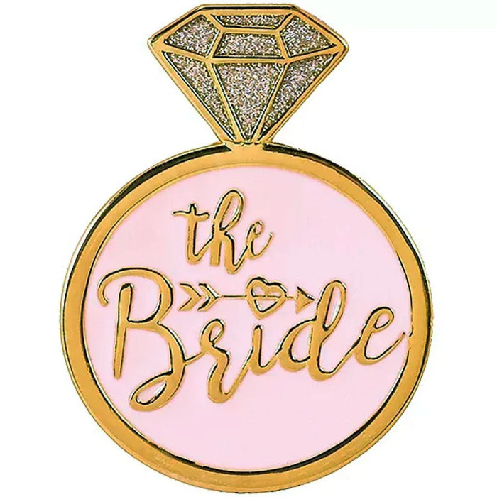 The Bride Gold Enamel Pin | 1 ct - Zurchers