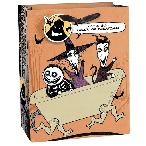 The Nightmare Before Christmas Paper Gift Bag 7in x 9in | 1 ct - Zurchers