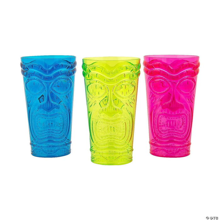 Tiki Head Plastic Cups 20 oz. | 1 ct - Zurchers