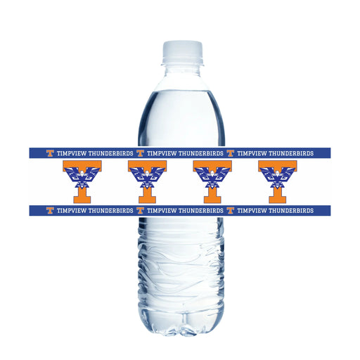 Timpview High School Water Bottle Labels | 12 ct - Zurchers