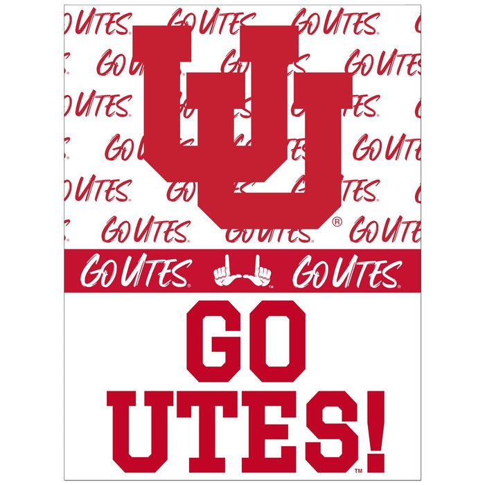 U of U Go Utes! Yard Sign 18" x 24" | 1 ct - Zurchers