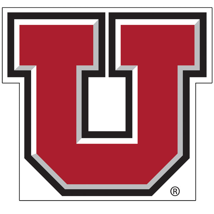 U of U Block U Shape Cut Yard Sign 23" x 23" | 1 ct - Zurchers
