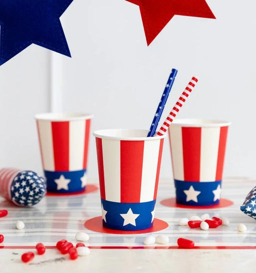 Uncle Sam Paper Cups 12 oz. | 8 ct - Zurchers