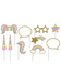 Sparkle Unicorn Photo Booth Props | 10pc - Zurchers