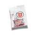 U of U U Feather Black - Red Deco - Fetti 2" | 24 ct - Zurchers