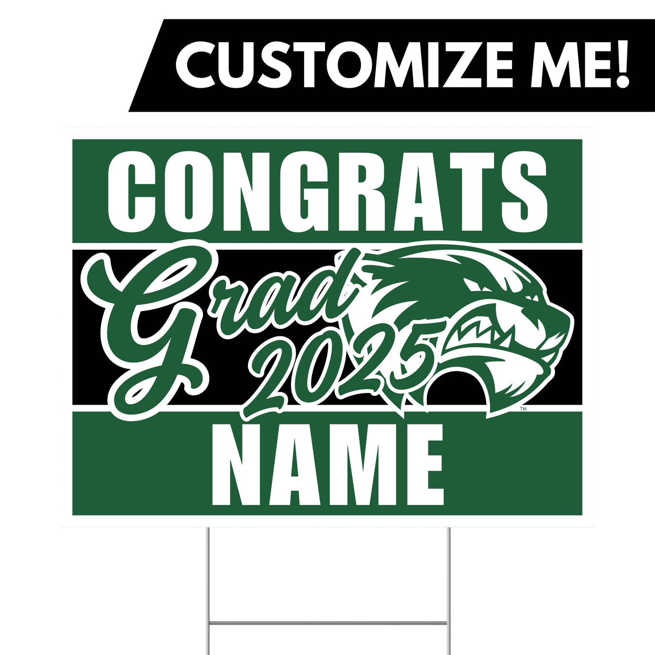 Utah Valley University Custom Grad Yard Sign 24" x 18" | 1 ct