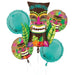 Vintage Tiki Mylar Balloon Bouquet | 5 pcs - Zurchers
