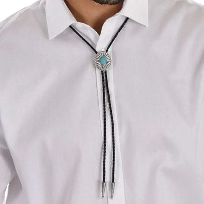 Western Faux Turquoise Bolo Tie | 1 ct - Zurchers