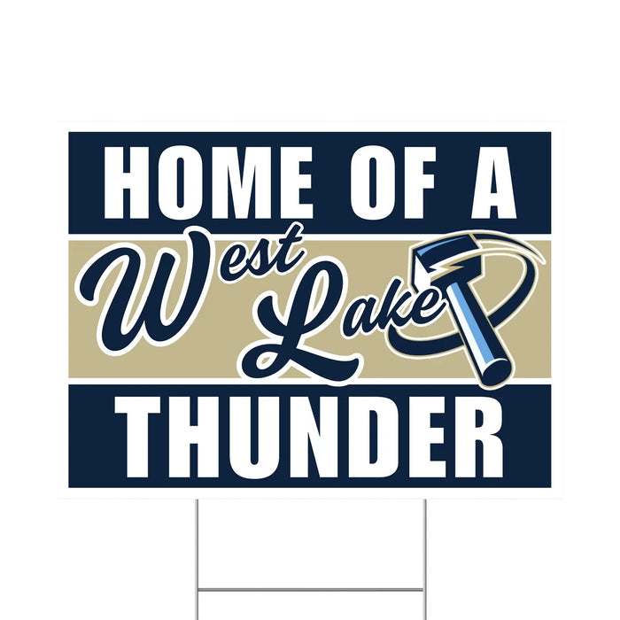 Westlake High School Spirit Yard Sign 24" x 18" | 1 ct - Zurchers