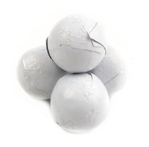 Milk Chocolate White Foil Balls 1.5lbs | 1ct - Zurchers