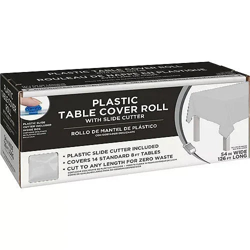 White Boxed Table Roll 54in x 126ft | 1ct - Zurchers